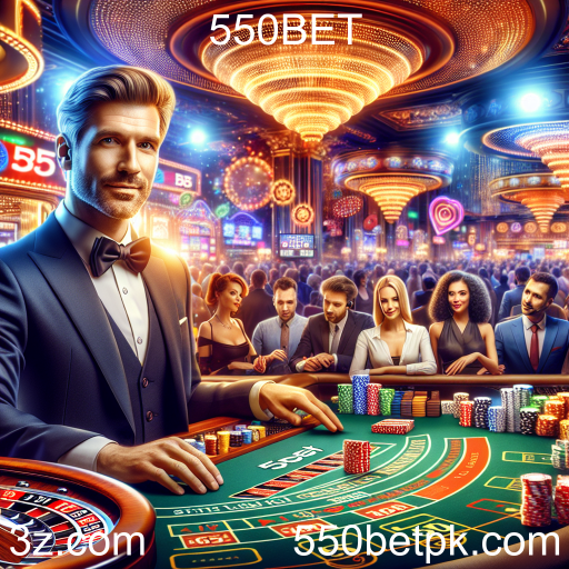 Experiência Imersiva do Cassino ao Vivo na 550BET